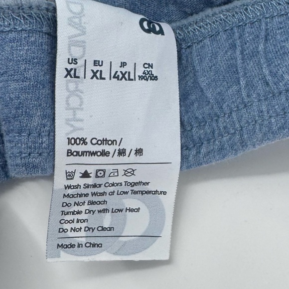 David Archy Blue luxury Relaxed Fit Pajama Pants for Casual Comfort - Picture 8 of 9